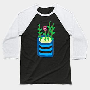 STRIPED FLOWER POT Baseball T-Shirt